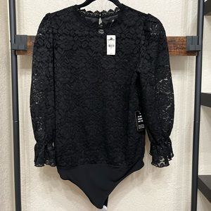 NWT Express lace bodysuit